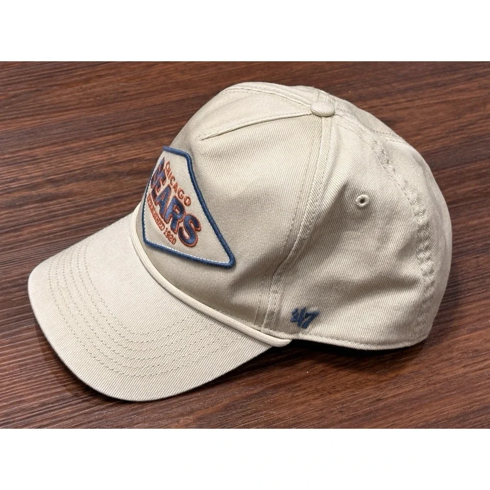 Chicago Bears NFL '47 Mojave Cairn Hitch Rope Snapback‎ Adjustable Hat NWOT